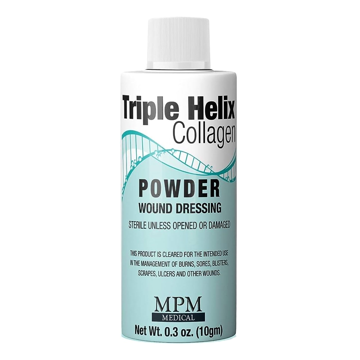 Triple Helix Collagen Powder – 10 Gram, Sterile (Bovine Type I Collagen)