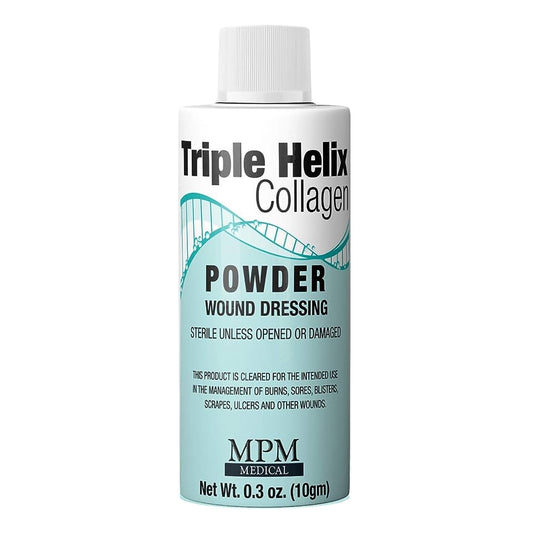 Triple Helix Collagen Powder – 10 Gram, Sterile (Bovine Type I Collagen)