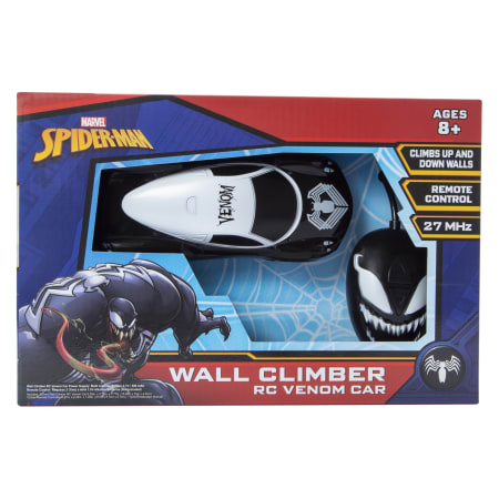 Marvel Spider-Man Wall Climber Remote Control Venom Car – Gravity-Defying RC Vehicle