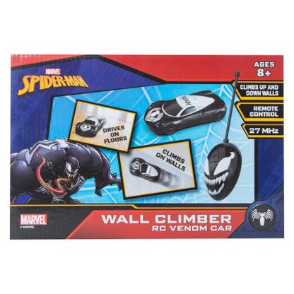 Marvel Spider-Man Wall Climber Remote Control Venom Car – Gravity-Defying RC Vehicle