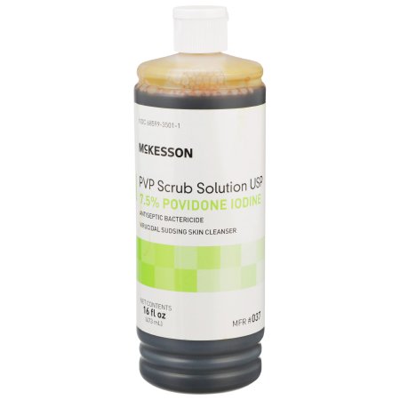 Surgical Scrub Solution McKesson 1 gal. Jug 7.5% Strength Povidone-Iodine NonSterile