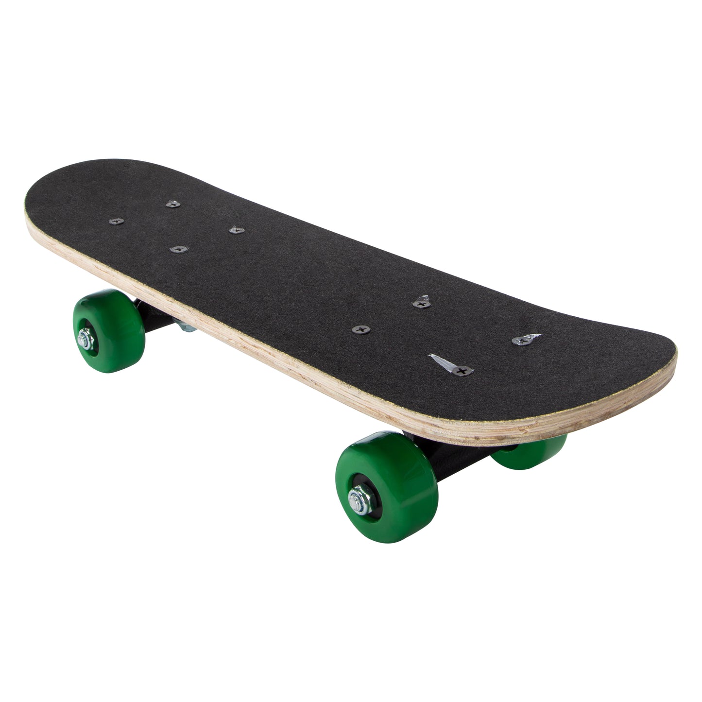 Mini Skateboard 17-Inch Cali Valley Original – Green Stripe Design