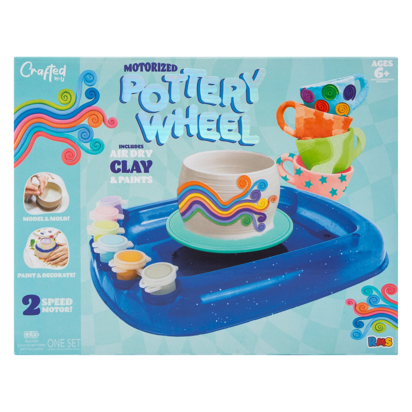 Pottery Wheel Kit – Complete Clay Art Set