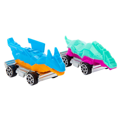Mech Monsters Drag Race Track Set for Kids Ages 6+