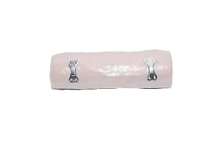 Econo-Wrap LF Elastic Bandage 6 Inch x 4-1/2 Yard Tan NonSterile with Clip Closure