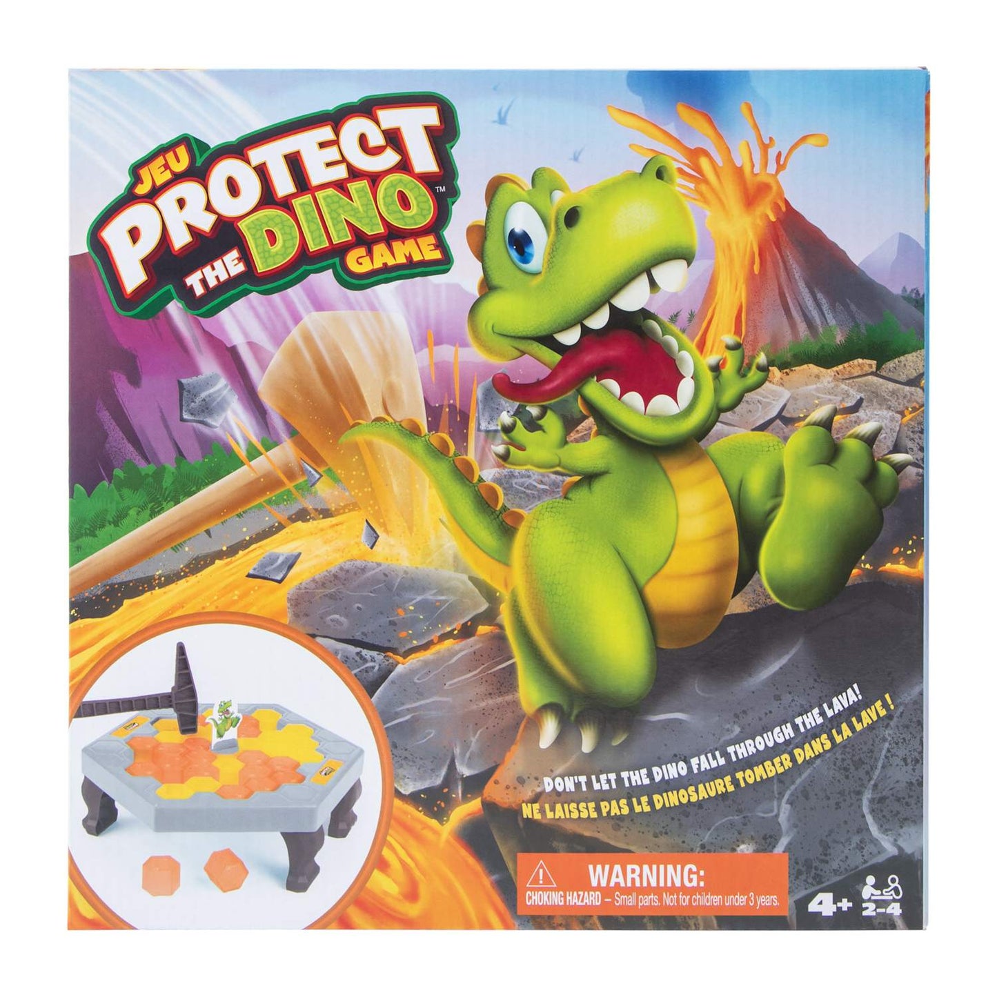 Protect the Dino Game – Prehistoric Rescue Challenge for Kids