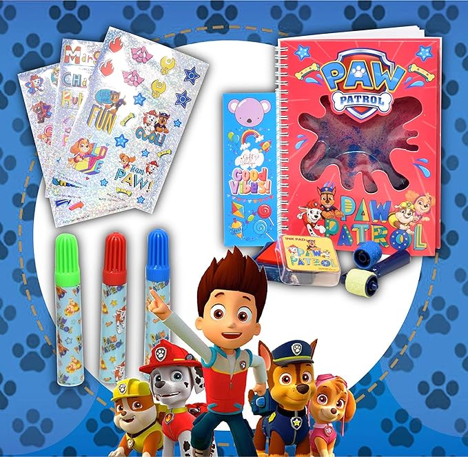 Paw Patrol Slime Sensory Doodle Diary Art & Activity Set for Kids