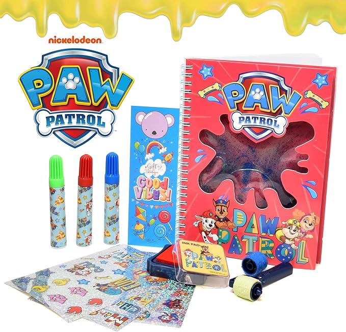 Paw Patrol Slime Sensory Doodle Diary Art & Activity Set for Kids