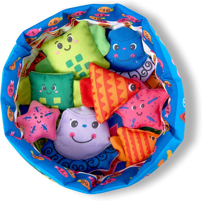 Melissa & Doug K’s Kids Fish & Count Learning Game – Preschool Fishing Toy with Numbers & Shapes