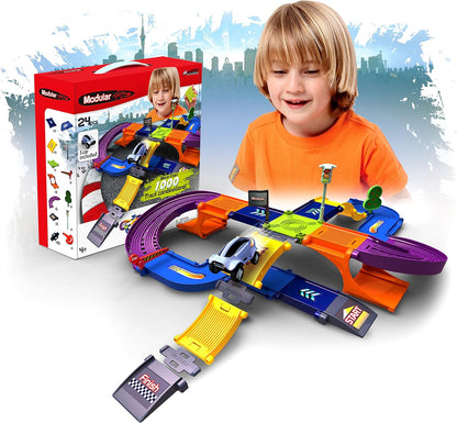 Modular Road Builder 3D Dimensional Construction Kit