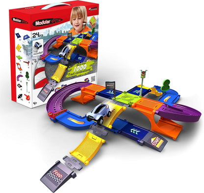 Modular Road Builder 3D Dimensional Construction Kit
