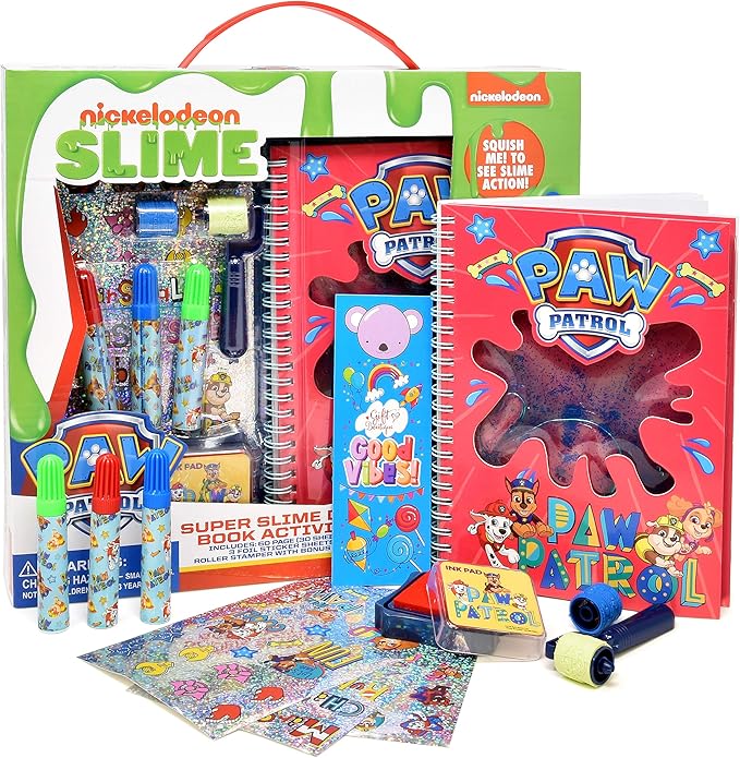 Paw Patrol Slime Sensory Doodle Diary Art & Activity Set for Kids