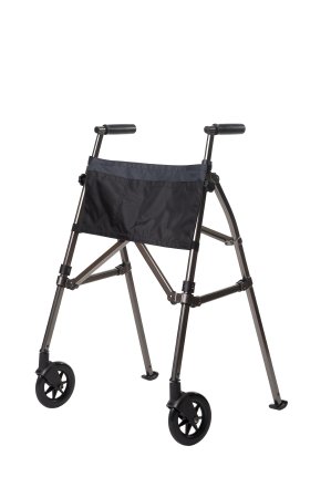 Folding Walker with Wheels Adjustable Height