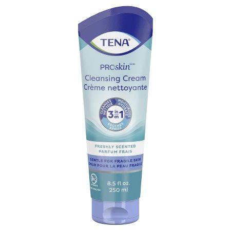 Rinse-Free Body Wash TENA ProSkin Cleansing Cream Cream Mild Scent