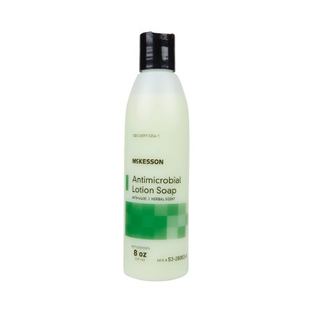 Antimicrobial Soap McKesson Lotion Bottle Herbal Scent