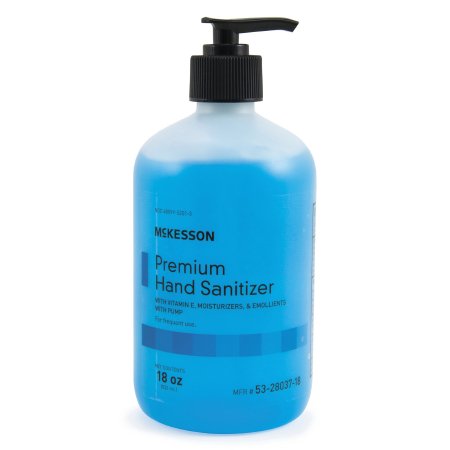 Hand Sanitizer McKesson Premium 1,000 mL Ethyl Alcohol Gel Dispenser Refill Bag