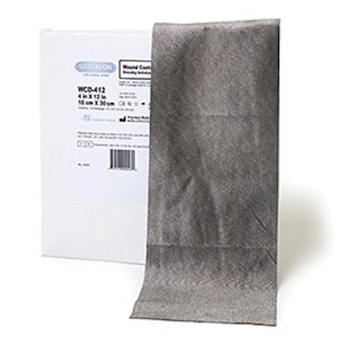 Silverlon Silver Wound Contact Layer Dressing – 4 x 12 Inch, Sterile