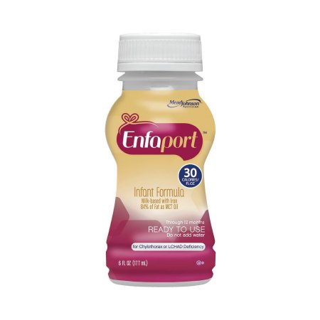 Infant Formula Enfaport Unflavored 6 oz. Bottle Liquid MCT Oil Chylothorax / LCHAD Deficiency