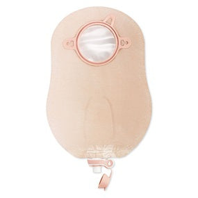 Urostomy Pouch New Image Two-Piece System 9 Inch Length Drainable Beige