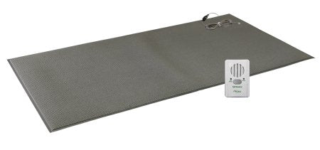 Floor Mat Alarm System Smart Caregiver Basic Exit Monitor 24 X 48 Inch Floor Mat Gray