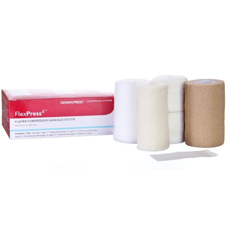 4 Layer Compression Bandage System FlexPress4