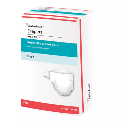 Curity Baby Diaper Size 7 / Ultra Fit Size 1 – Cardinal Health Wings