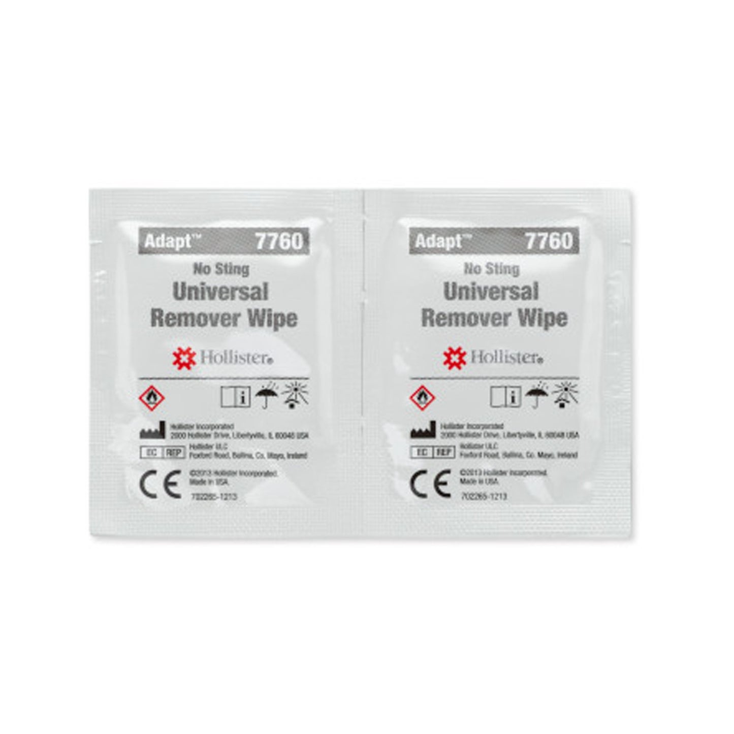 Hollister Adapt Adhesive Remover Wipes Alcohol Free