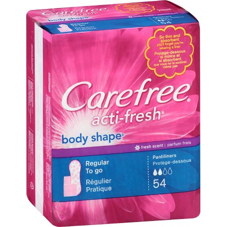 Panty Liner Carefree actifresh Regular Absorbency