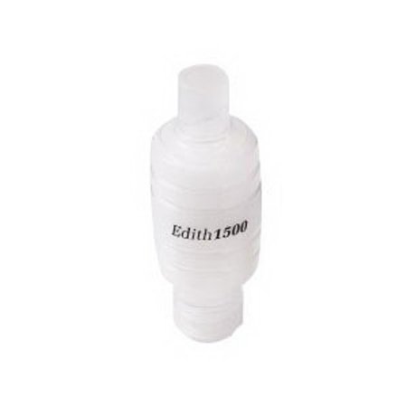 Heat and Moisture Exchanger AirLife Edith 1500 6.0 mg H2O / L @ VT 750 mL 1.0 cm @ 30 LPM / 2.5 cm @ 60 LPM