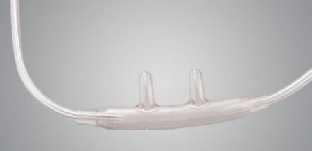 Nasal Cannula AirLife Adult Curved Prong / NonFlared Tip 7 Foot O2 Line