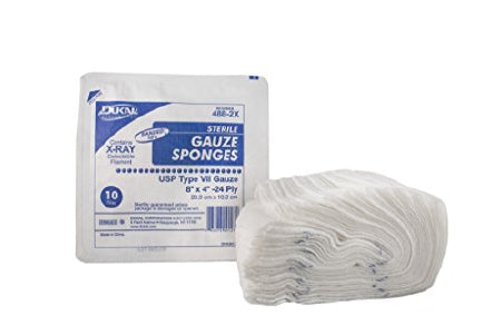 Gauze Sponge Dukal USP Type X-Ray