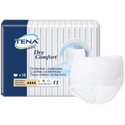 Unisex Adult Underwear TENA Dry Comfort Pull On
