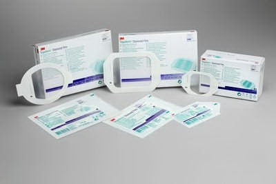 Transparent Film Dressing 3M Tegaderm HP Frame Style Delivery Oval, Roll, Diamond, Square Sterile