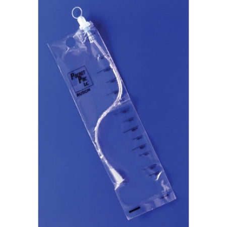 Closed System Intermittent Catheter Kit PocketPac™ Closed System 12 Fr. Without Balloon Silicone