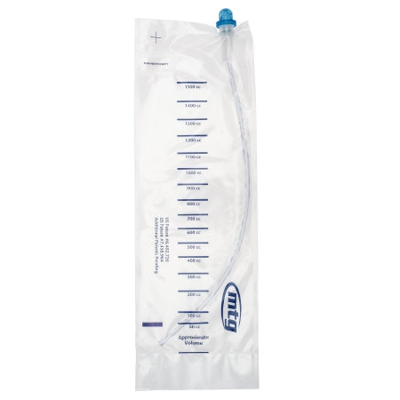 Intermittent Catheter Kit MTG EZ-Advancer® Firm 16 Fr. Without Balloon PVC