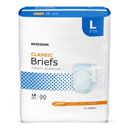 Unisex Adult Incontinence Brief McKesson Classic