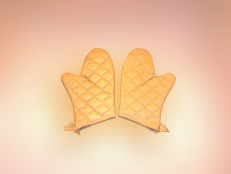 Autoclave Glove Insulated Gauntlet Mitt One Size Fits Most Quilted Material Gold