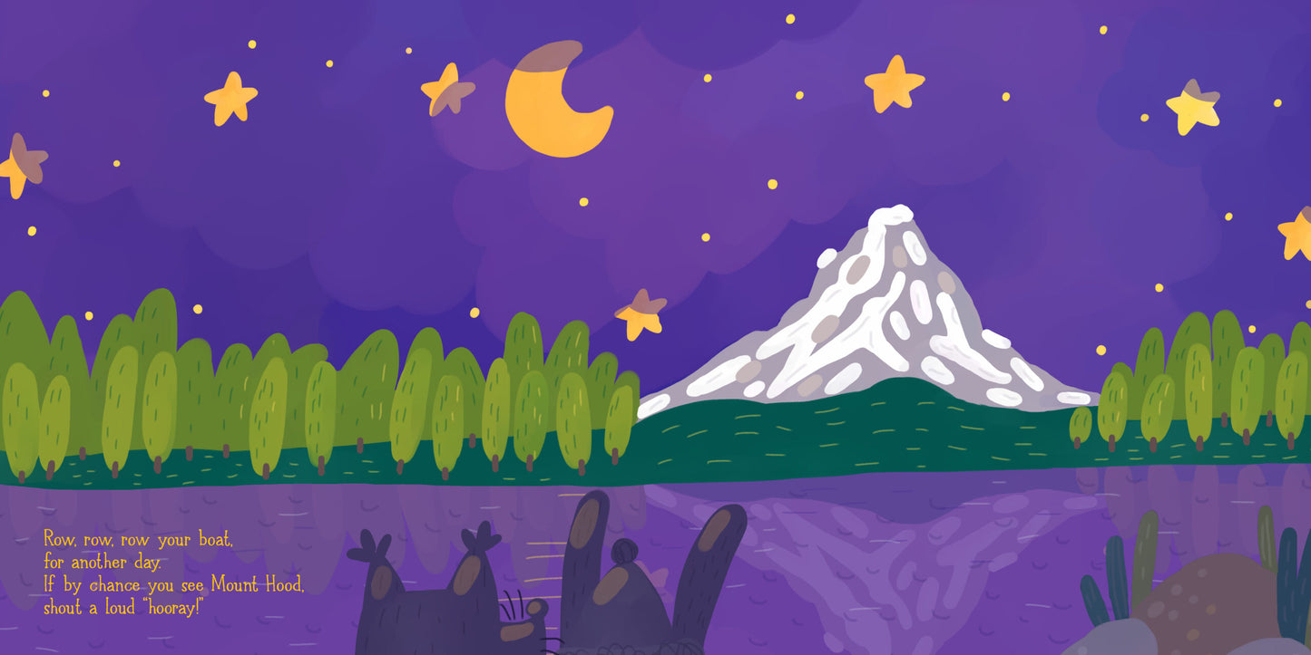 Row, Row, Row Your Boat in Oregon – Regional Board Book for Toddlers