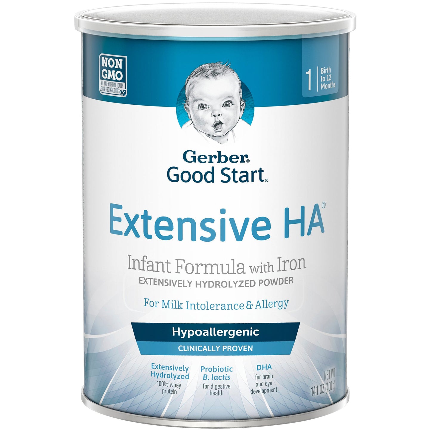 Gerber Good Start Extensive HA Infant Formula Powder 14.1 oz for Cow’s Milk Allergy