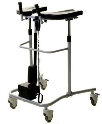 Cardiac Walker Pneumatic EVA Steel Frame 333 lbs. Weight Capacity 35-1/2 to 51 Inch Height