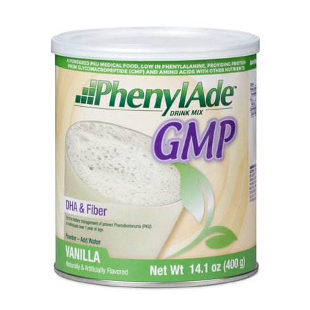 Oral Supplement PhenylAde GMP Vanilla Flavor Powder 13.2 oz. Can