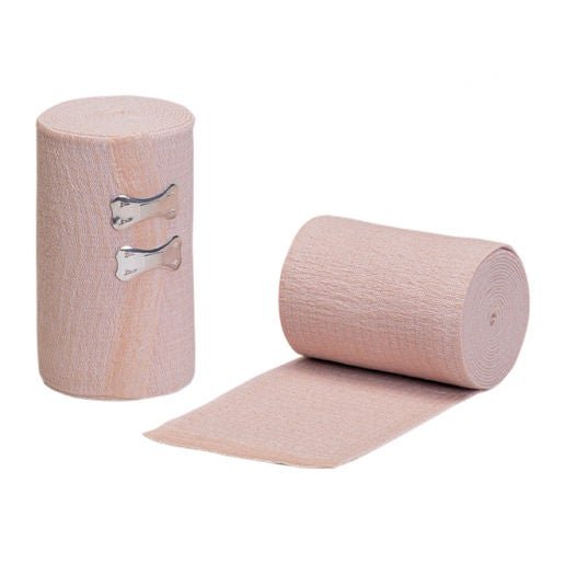Elastic Bandage 3 Inch x 4-1/2 Yard Standard Compression with Clip Closure