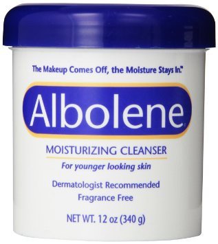 Facial Cleanser Albolene Cream 12 oz. Jar Unscented