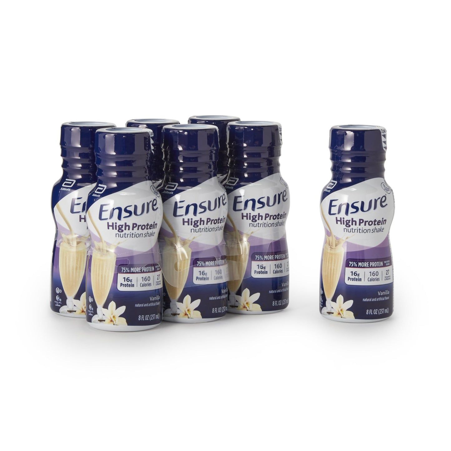 Ensure High Protein Vanilla Oral Nutritional Supplement 8 oz Bottle