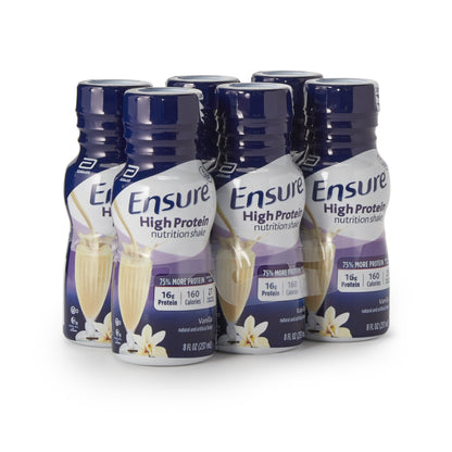 Ensure High Protein Vanilla Oral Nutritional Supplement 8 oz Bottle