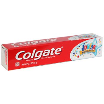 Toothpaste Colgate Junior Bubble Fruit Flavor 2.7 oz. Tube