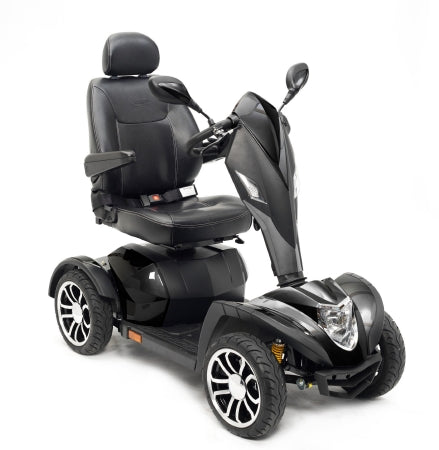 4 Wheel Electric Scooter Cobra GT4 450 lbs. Weight Capacity Black