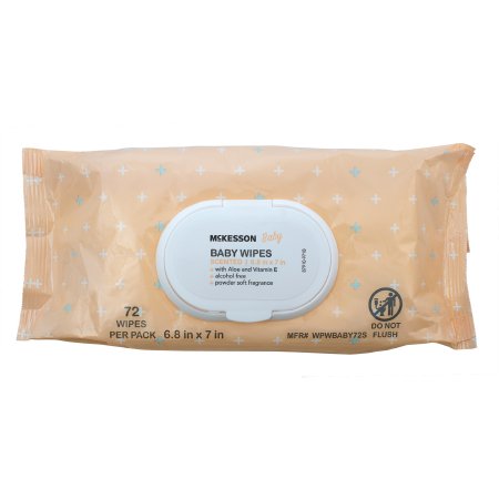 Baby Wipe McKesson Soft Pack