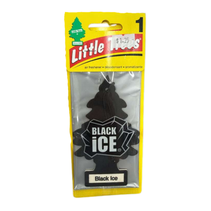 Little Trees Air Freshener – Black Ice (1, 3, or 6-Pack)
