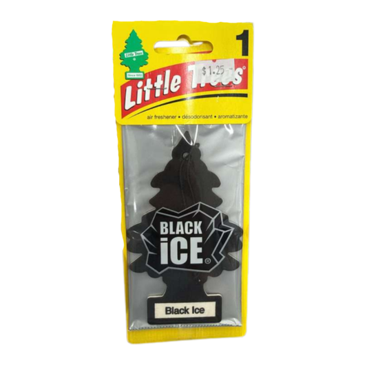 Little Trees Air Freshener – Black Ice (1, 3, or 6-Pack)